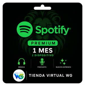 Spotify premium 1 mes