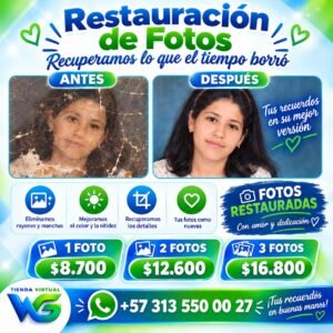 Restauración de fotos