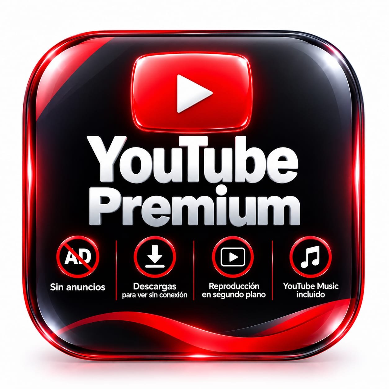 YouTube premium 1 mes