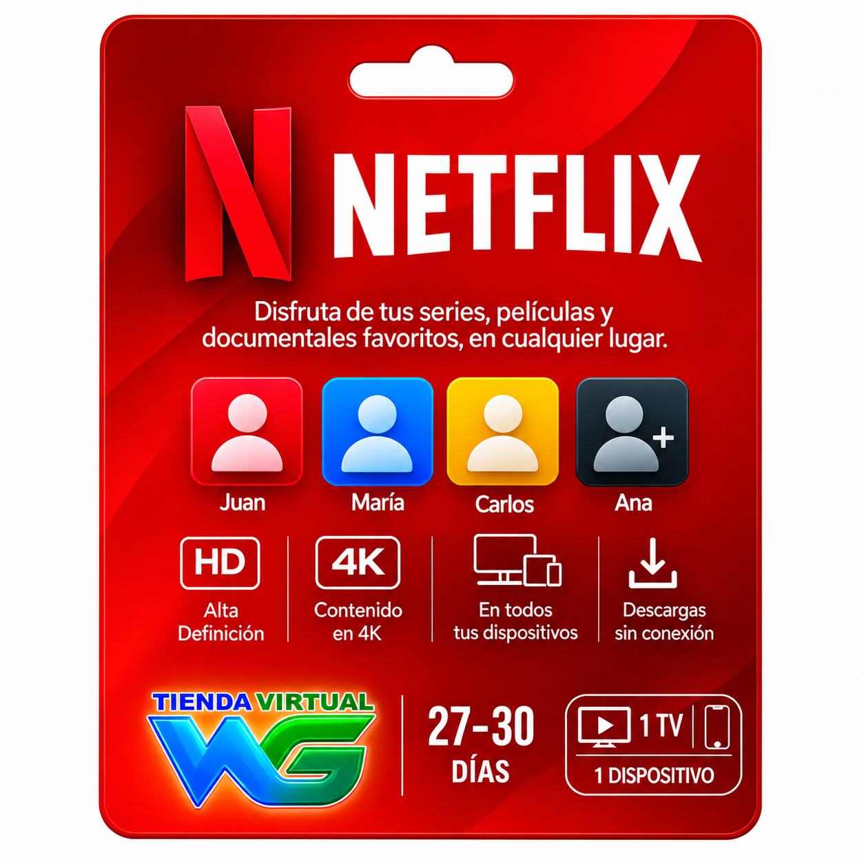 Netflix pantalla personal - Imagen 2